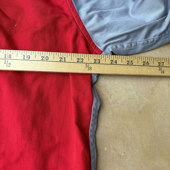 Vintage Panhandle Slim Shirt Men's Large Red Blue Button Up Western 80s - Picture 5 of 6